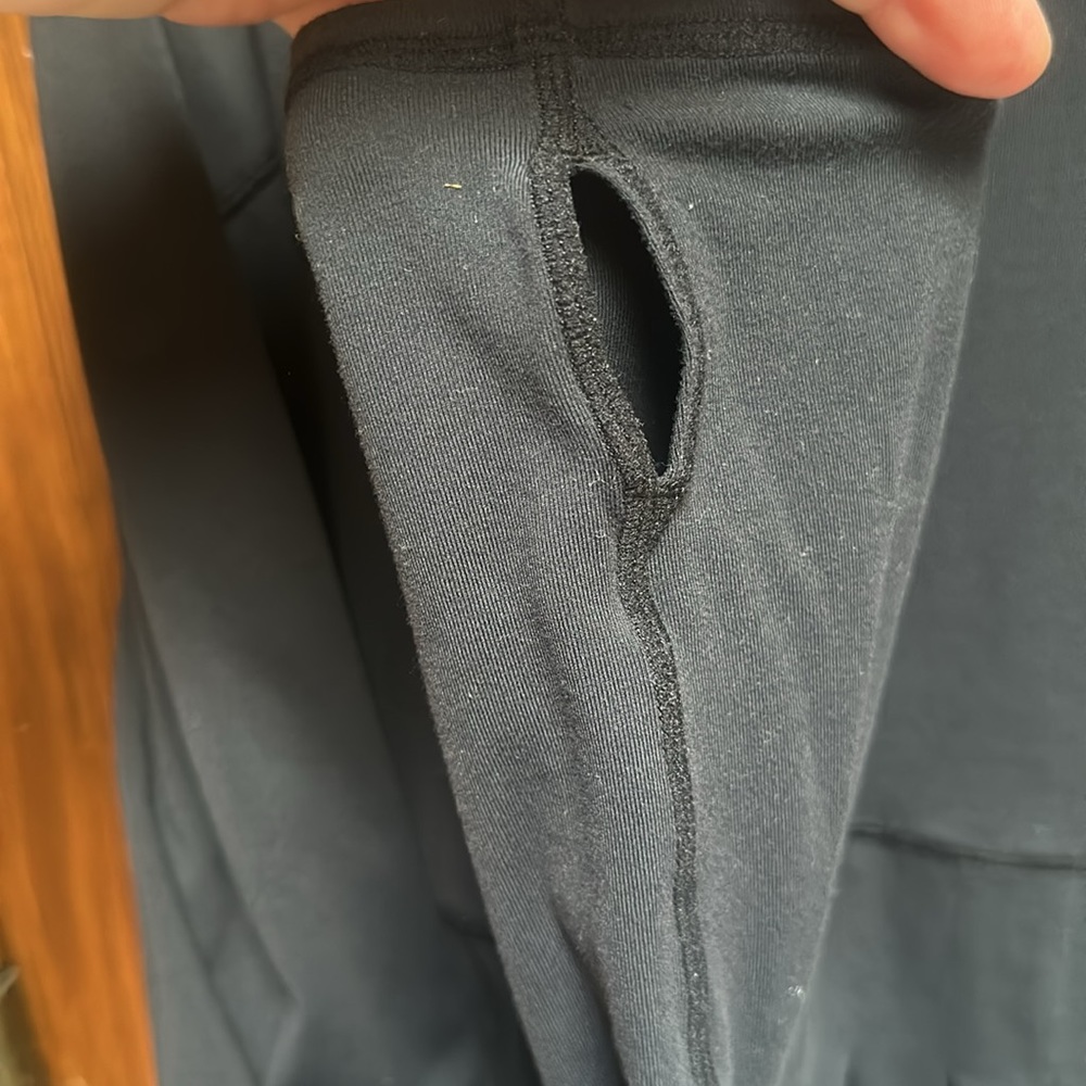 Lucy Black Athletic Form Fitting Jacket Size Medi… - image 4